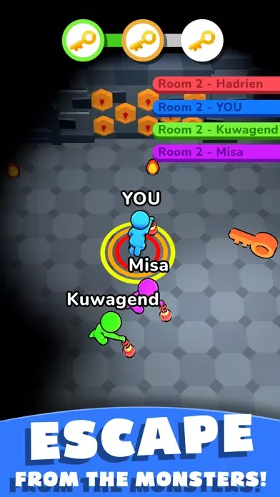 Capturas de tela do Dark.io - Run For Your Life