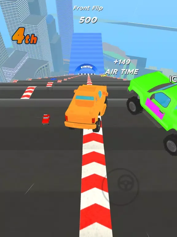 Ảnh chụp màn hình của Mega Ramp.io iPad 
