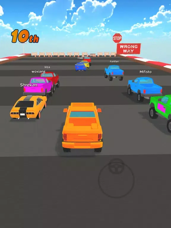 Ảnh chụp màn hình của Mega Ramp.io iPad 