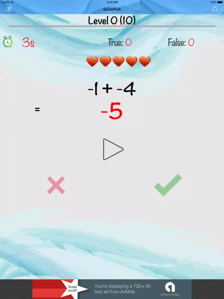 QuickPick iPad 應用截圖