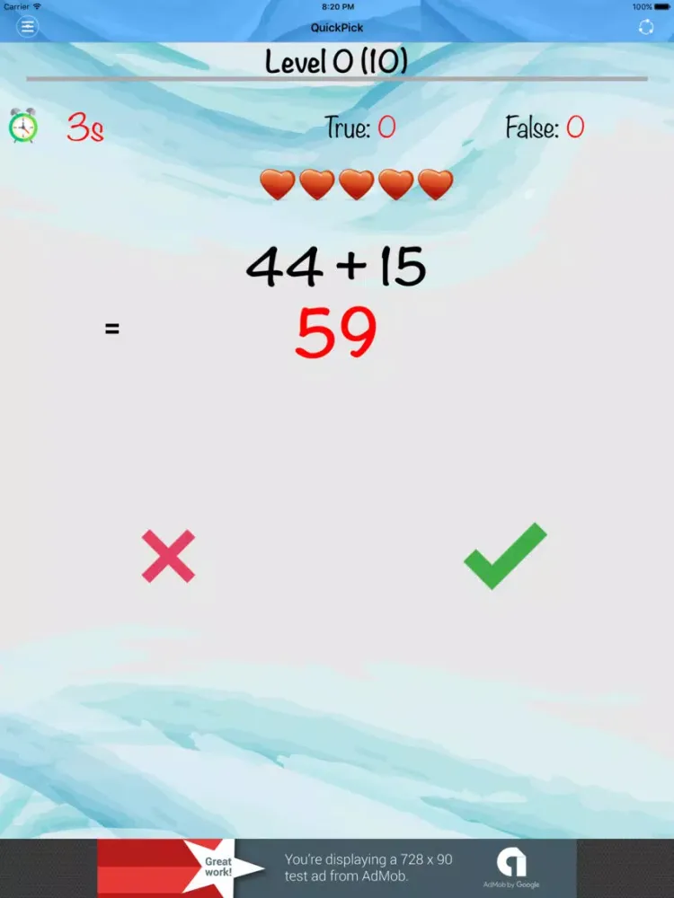QuickPick iPad 應用截圖