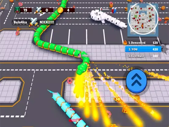 Snake Wars: City Battle iPad  স্ক্রিনশট