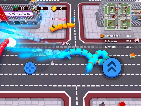 Snake Wars: City Battle iPad  স্ক্রিনশট