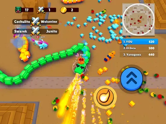 Snake Wars: City Battle iPad  স্ক্রিনশট