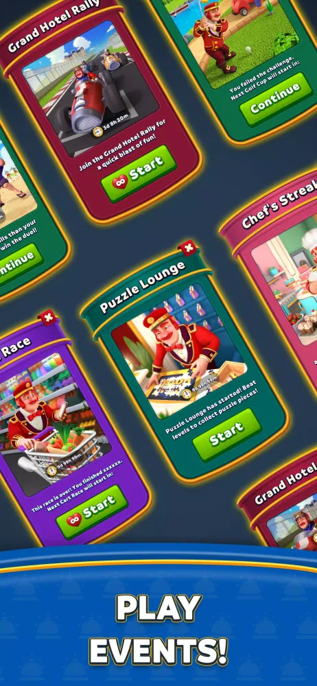 Match Hotel Screenshots