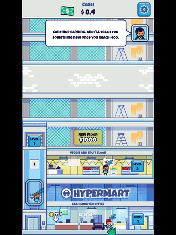 ภาพหน้าจอของ Hyper Supermarket Empire iPad 
