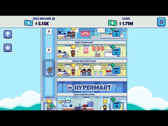 ภาพหน้าจอของ Hyper Supermarket Empire iPad 