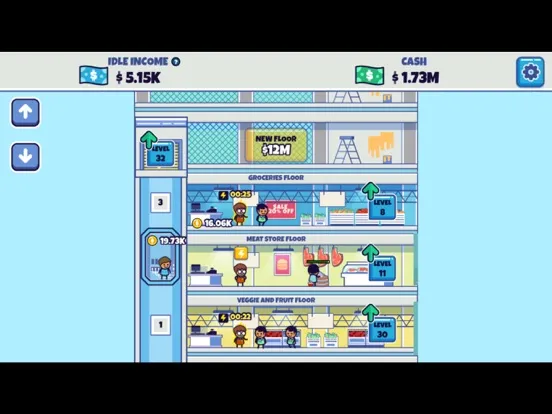 ภาพหน้าจอของ Hyper Supermarket Empire iPad 