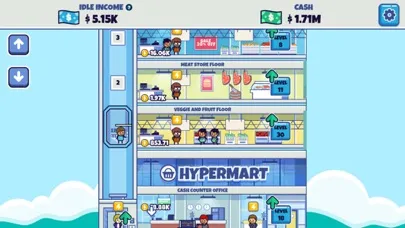 ภาพหน้าจอของ Hyper Supermarket Empire