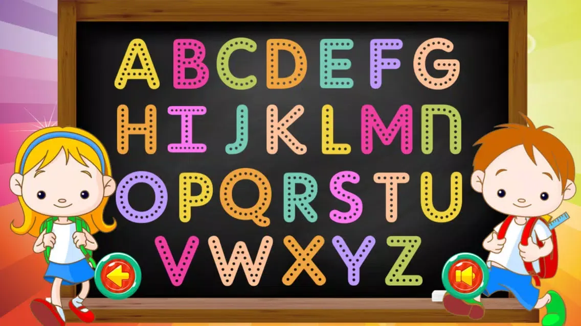 Learning ABC Tracing Flashcards Phonic for Kids 스크린샷
