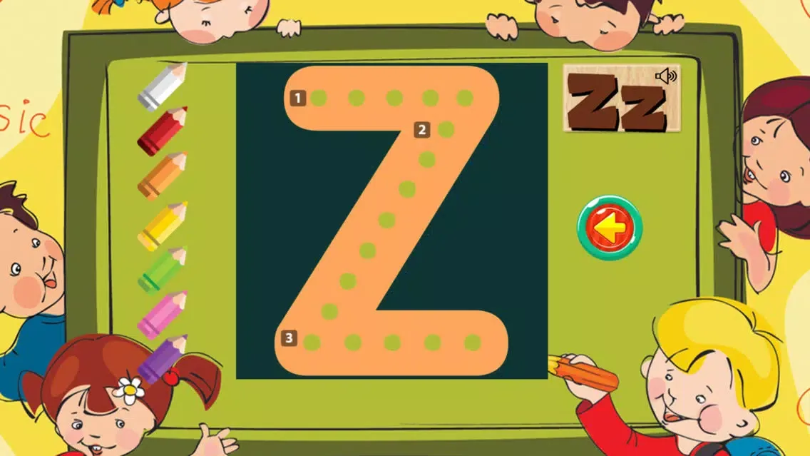 Learning ABC Tracing Flashcards Phonic for Kids 스크린샷