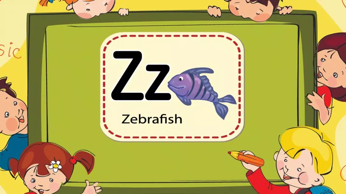 Learning ABC Tracing Flashcards Phonic for Kids 스크린샷