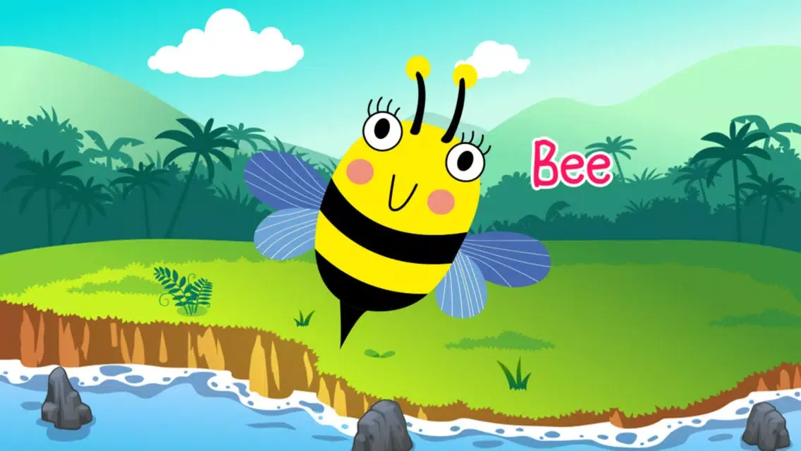 Zrzuty ekranu Animals Vocabulary Phonic Flashcards for Kids