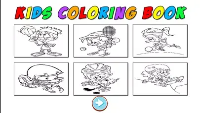 Tangkapan skrin Play Sports Kids Coloring Books for Preschool and First Grade