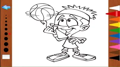 Tangkapan skrin Play Sports Kids Coloring Books for Preschool and First Grade