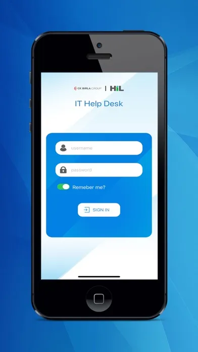HIL IT Help Desk Screenshots