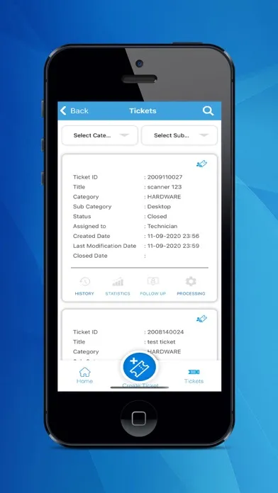 HIL IT Help Desk Screenshots