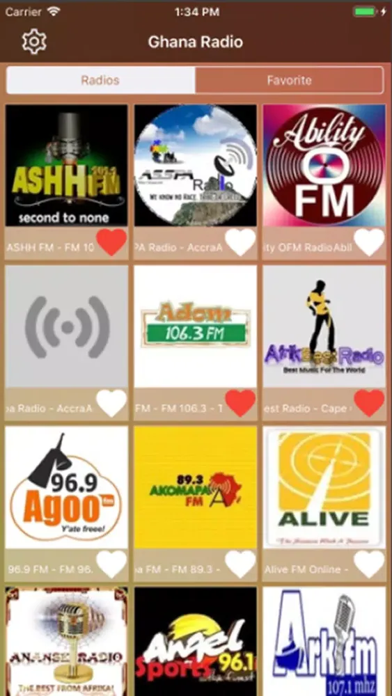 Ghana Radio Stations স্ক্রিনশট