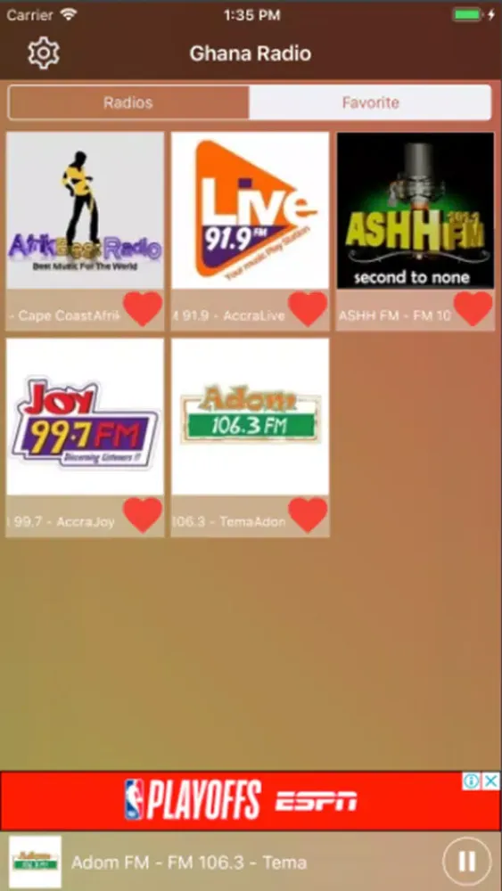 Ghana Radio Stations স্ক্রিনশট