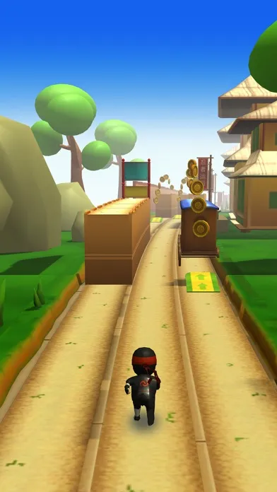 Captures d'écran de Ninja Runner 3D