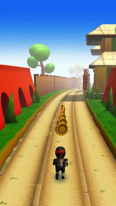 Captures d'écran de Ninja Runner 3D