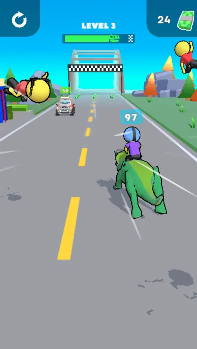 تصاویر Dino Rush Run