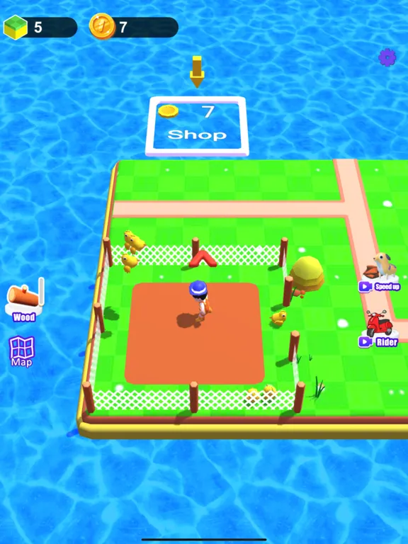 Capturas de pantalla de Mini Farm Island iPad 