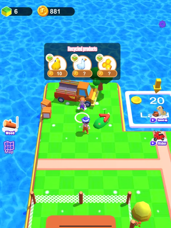 Capturas de pantalla de Mini Farm Island iPad 