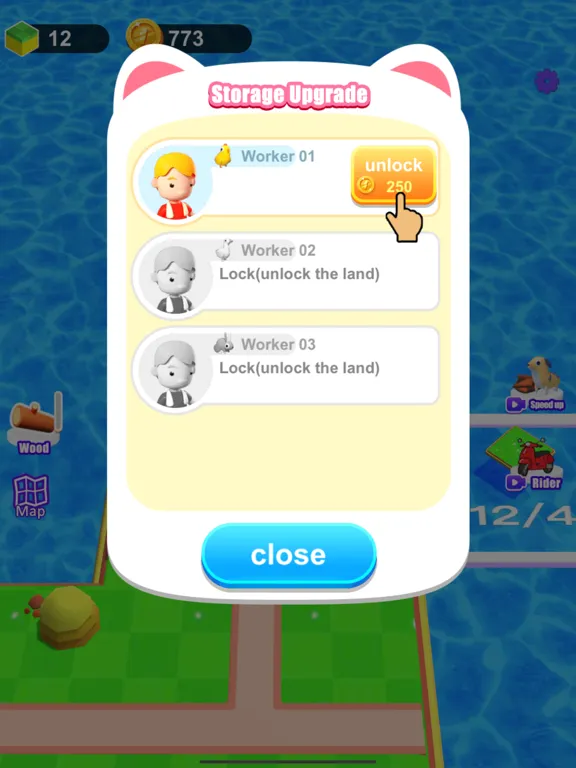 Capturas de pantalla de Mini Farm Island iPad 