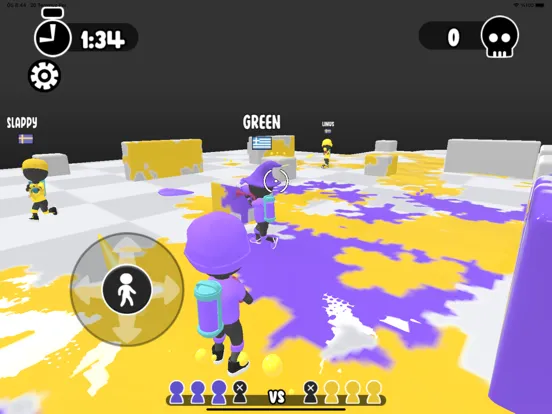 Captures d'écran de Paint Brawl Strike iPad 