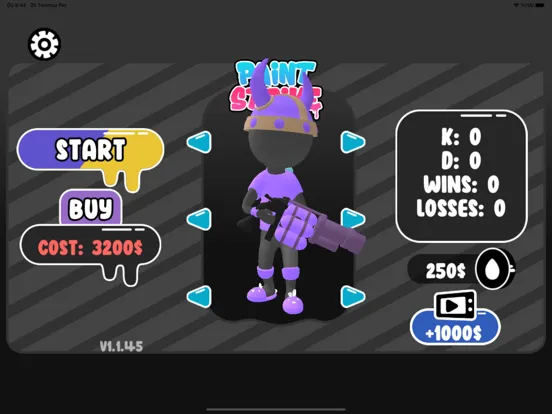 Captures d'écran de Paint Brawl Strike iPad 