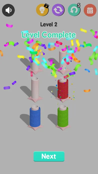 Rope Color Sort Screenshots