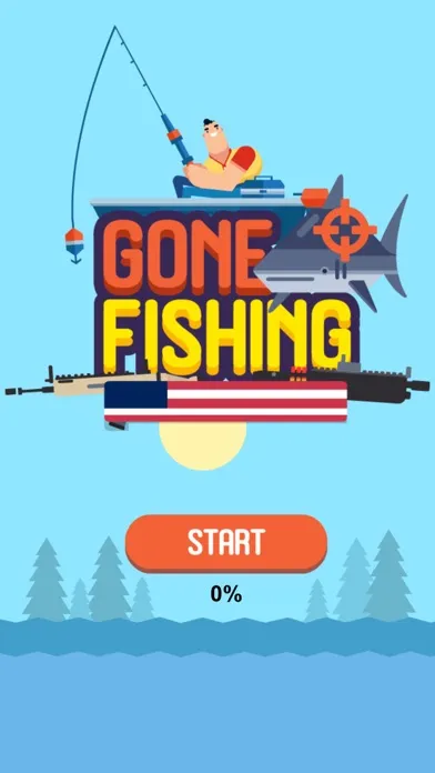 Tangkapan skrin Tiny Gone Fishing