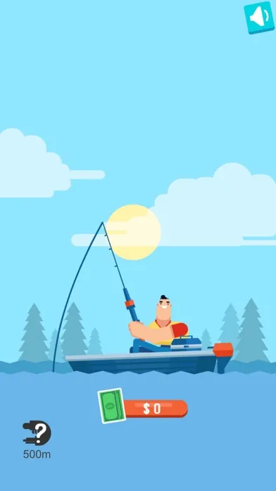 Tangkapan skrin Tiny Gone Fishing