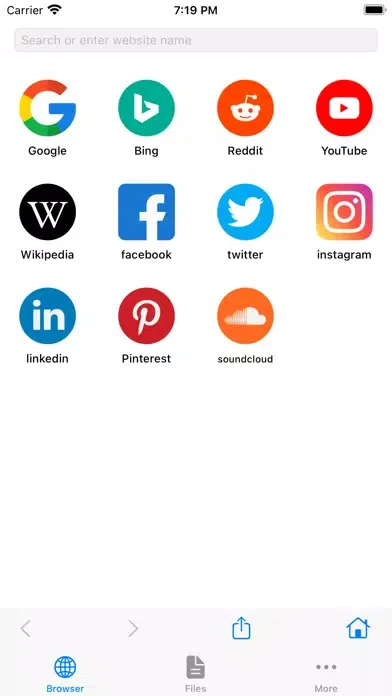 Captures d'écran de Files, Docs, Video Browser