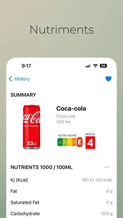FoodLens - Food scanner Ekran Görüntüleri