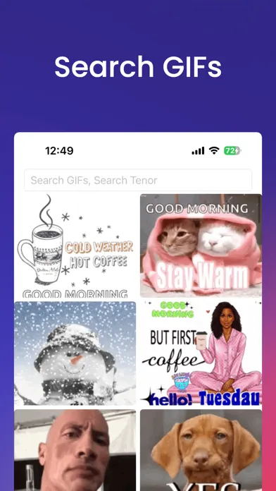 Capturas de pantalla de GIF Search, Album - GIFFF