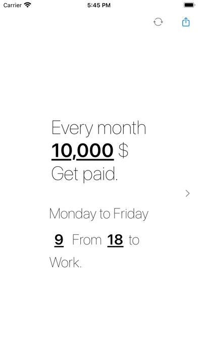 Zrzuty ekranu Salary Timer ・