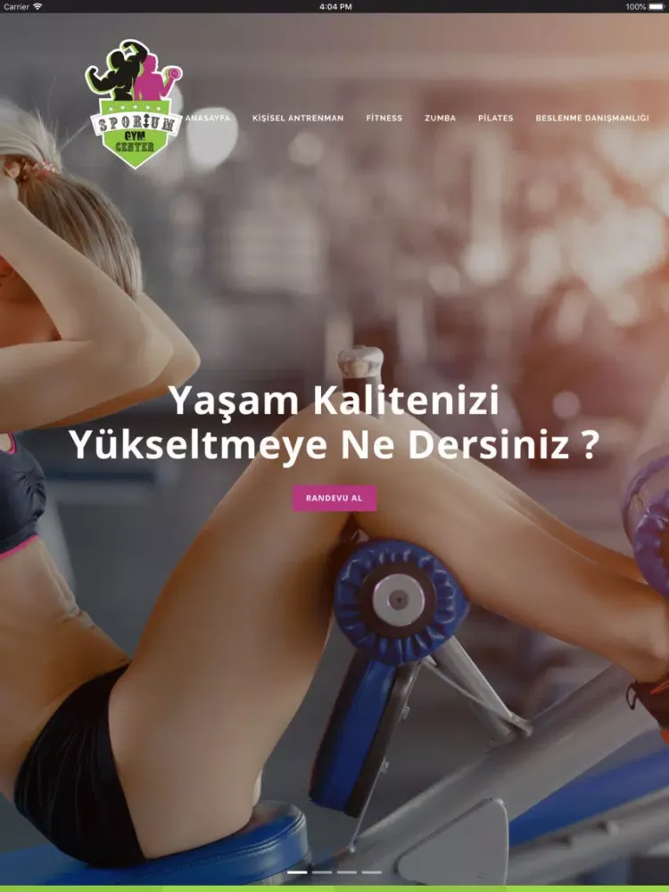Sporium iPad  سکرین شاٹس
