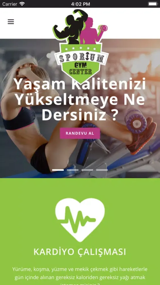 Sporium سکرین شاٹس
