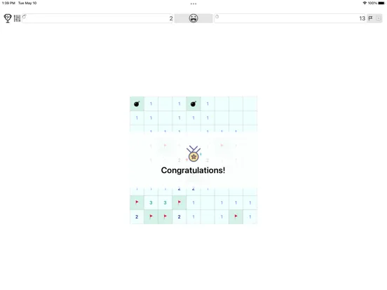 Скриншоты QMineSweeper iPad 