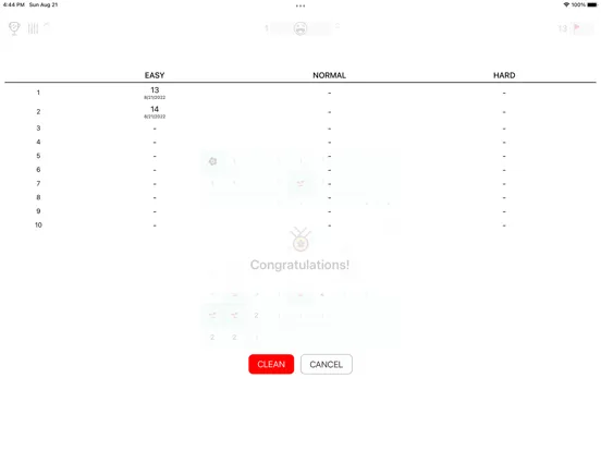 Скриншоты QMineSweeper iPad 
