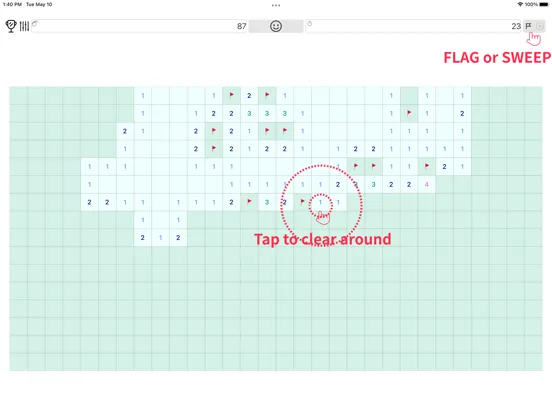 Скриншоты QMineSweeper iPad 