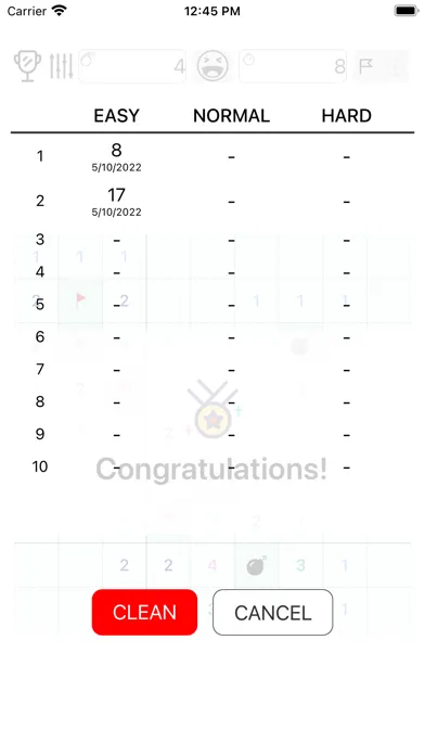 Скриншоты QMineSweeper