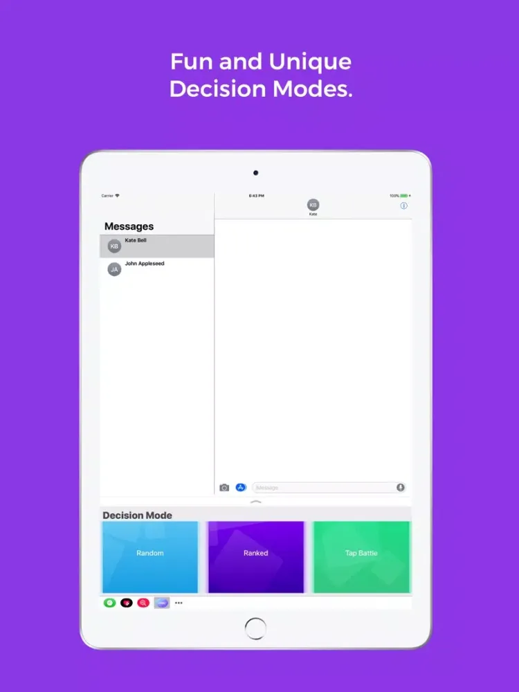 Decider - Making Deciding Easy iPad  Screenshots