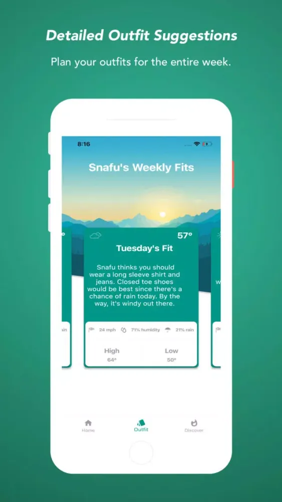 Snafu - The Weather Wardrobe 스크린샷