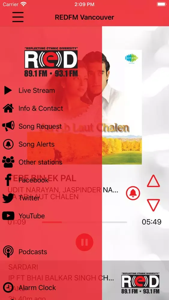 REDFM Vancouver应用截图