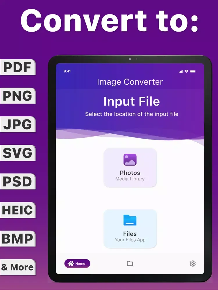 Image Converter| Photos To PDF iPad 應用截圖