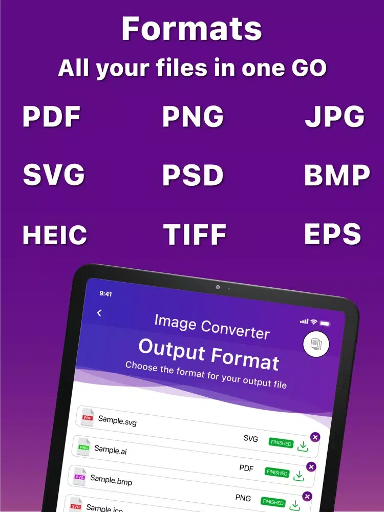 Image Converter| Photos To PDF iPad 應用截圖