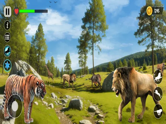 Lion Games 3D Simulator Jungle iPad  স্ক্রিনশট